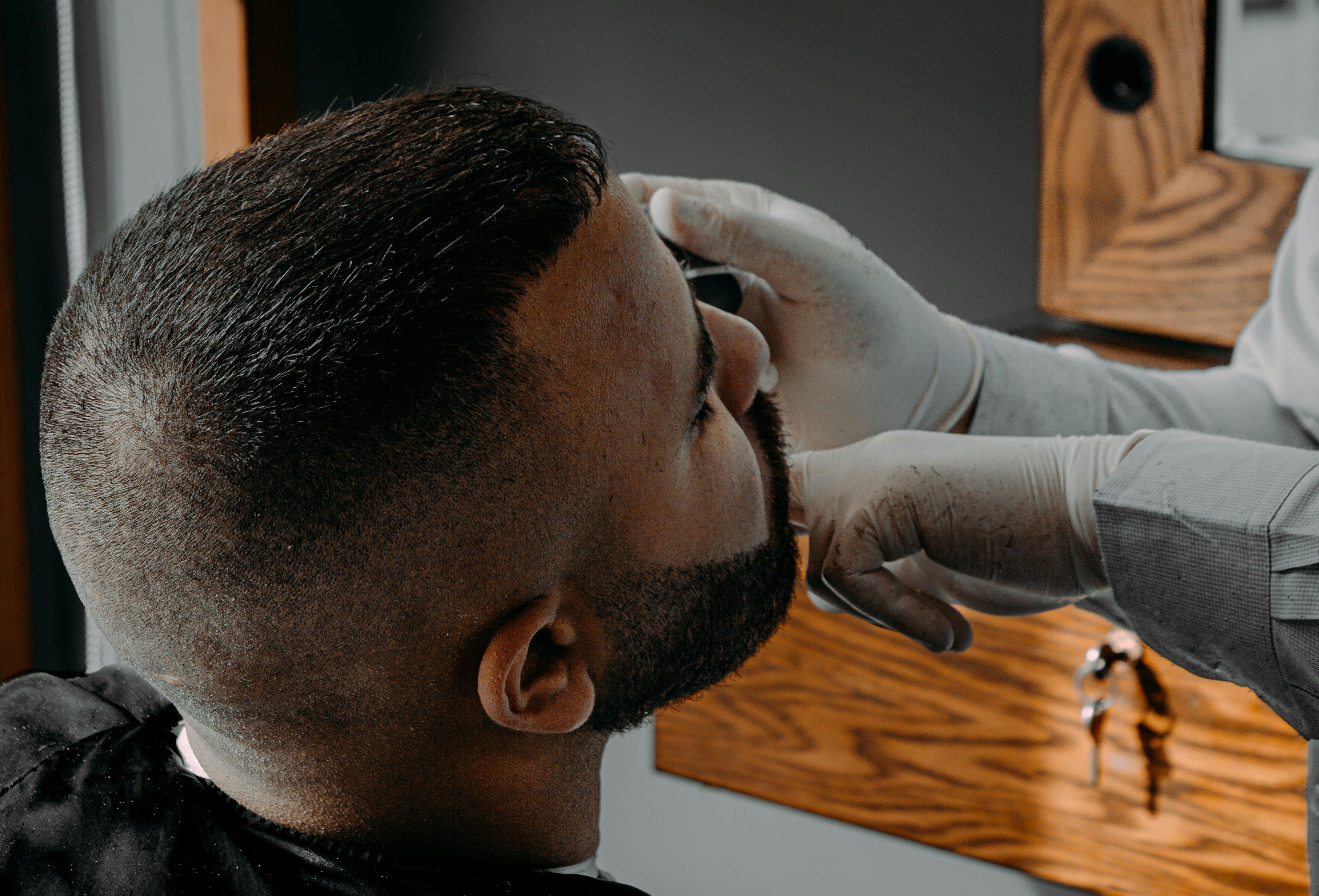 scissors for facial hair