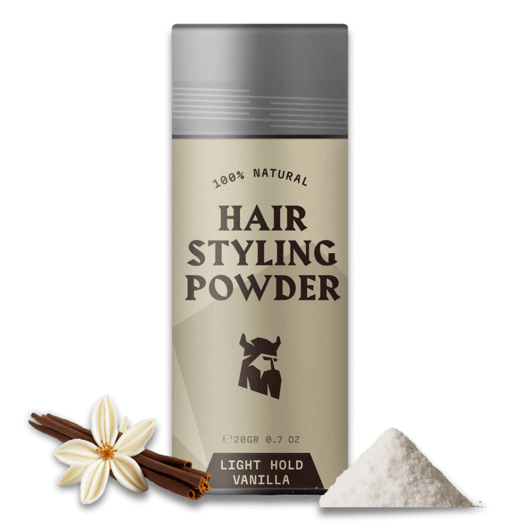 Hair Styling Powder for Men - Light Hold - Vanilla
