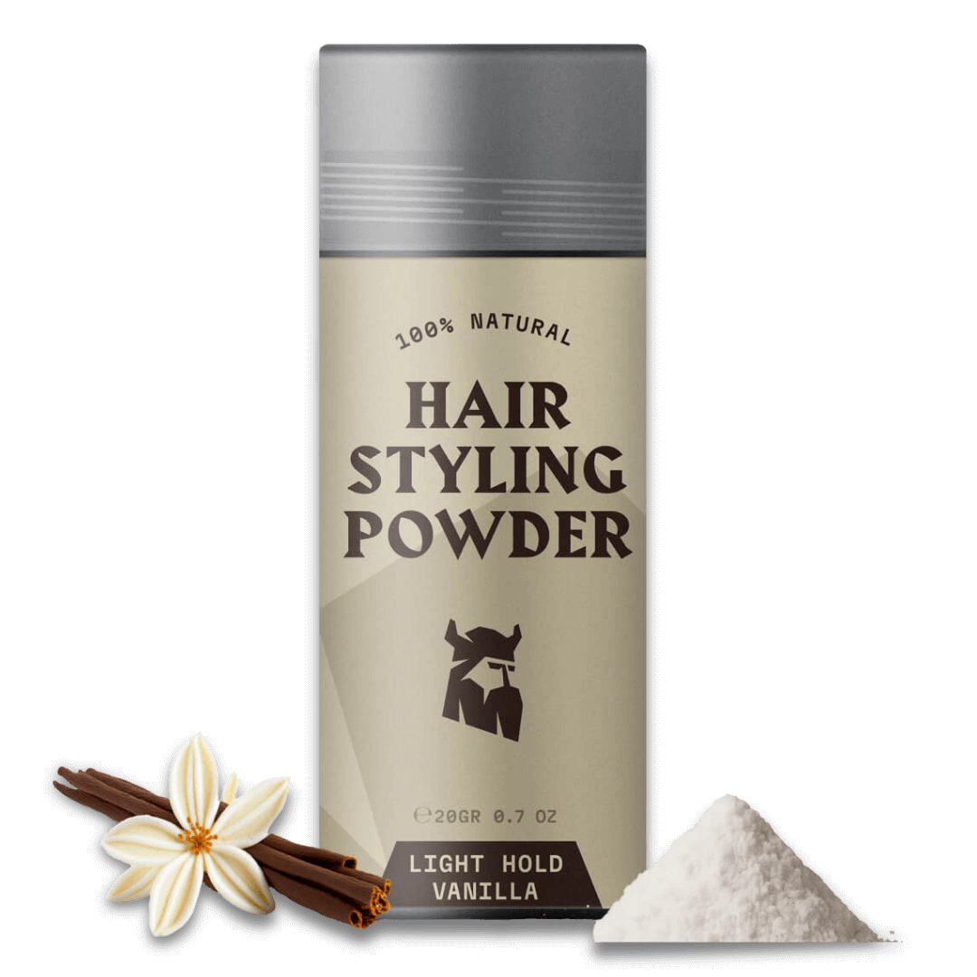 Hair Styling Powder for Men - Light Hold - Vanilla