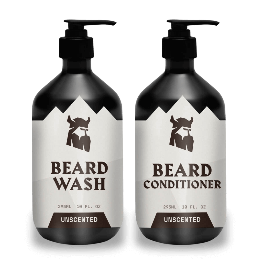 Beard Shampoo & Beard Conditioner - Unscented