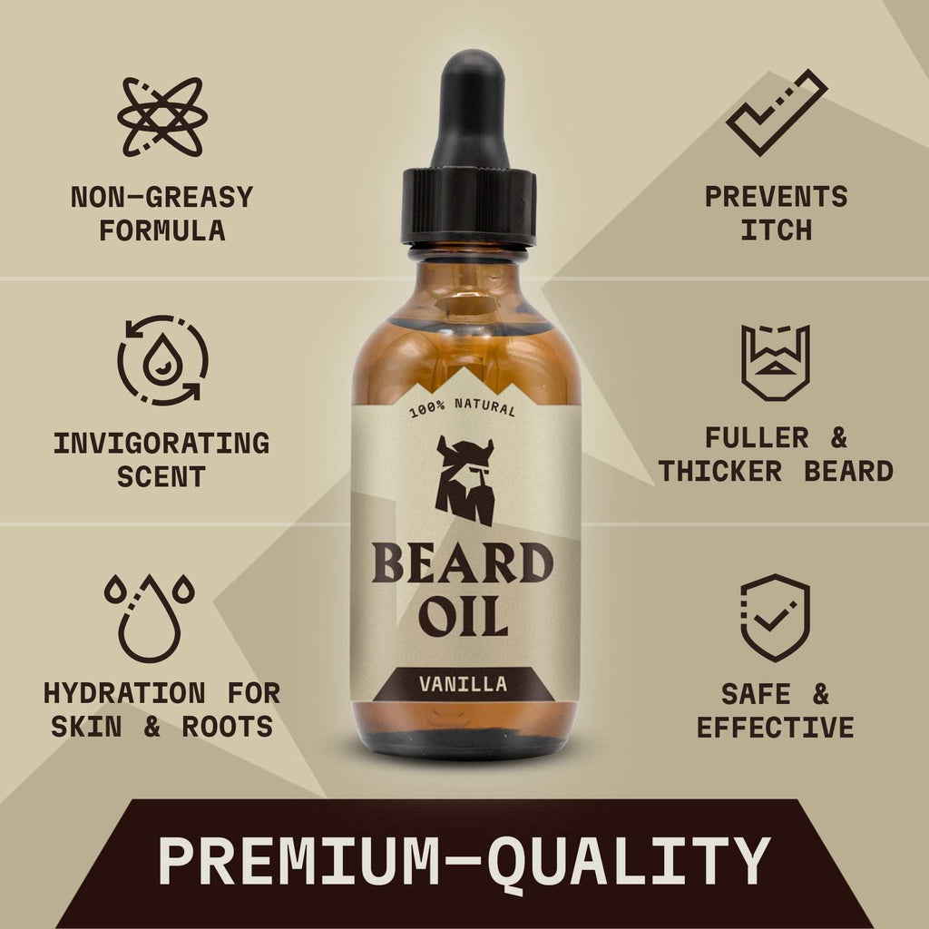 Vanilla Beard Oil - 2 Pack