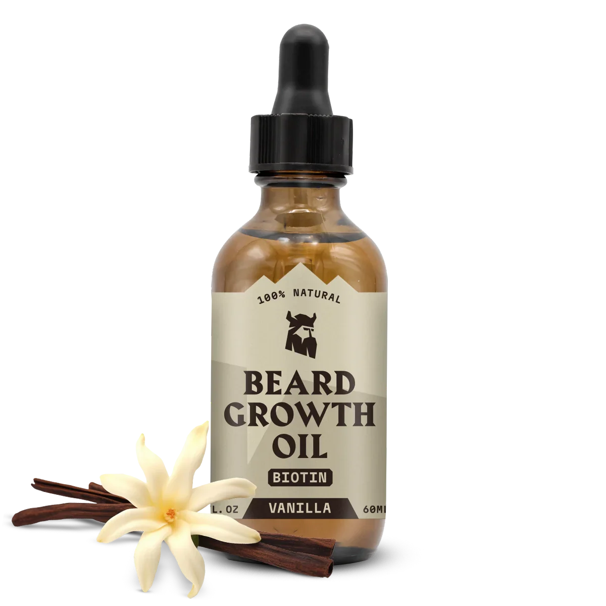 Beard Growth Oil for Men - Vanilla
