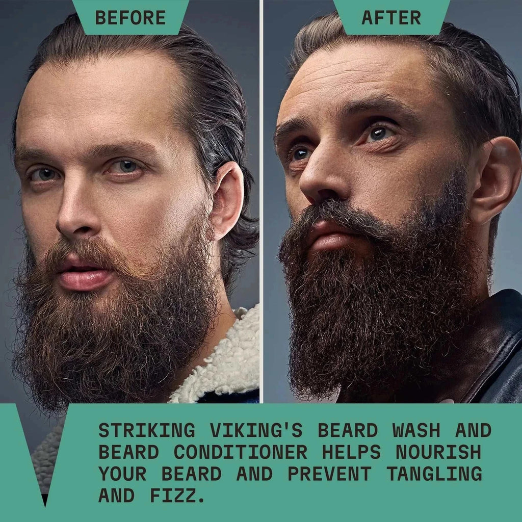 Beard Shampoo & Conditioner Set - Peppermint & Eucalyptus