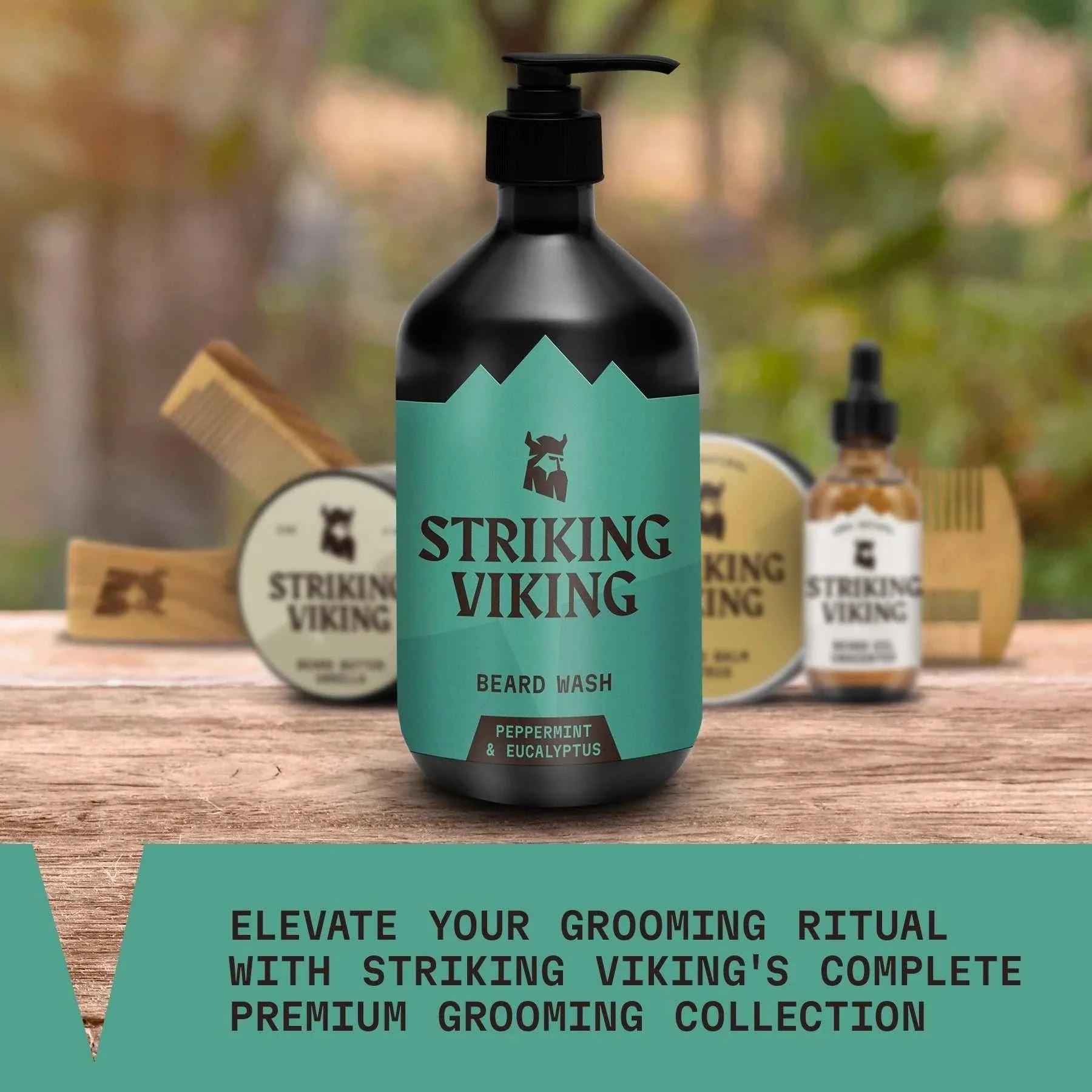 Beard Shampoo - Natural Peppermint & Eucalyptus