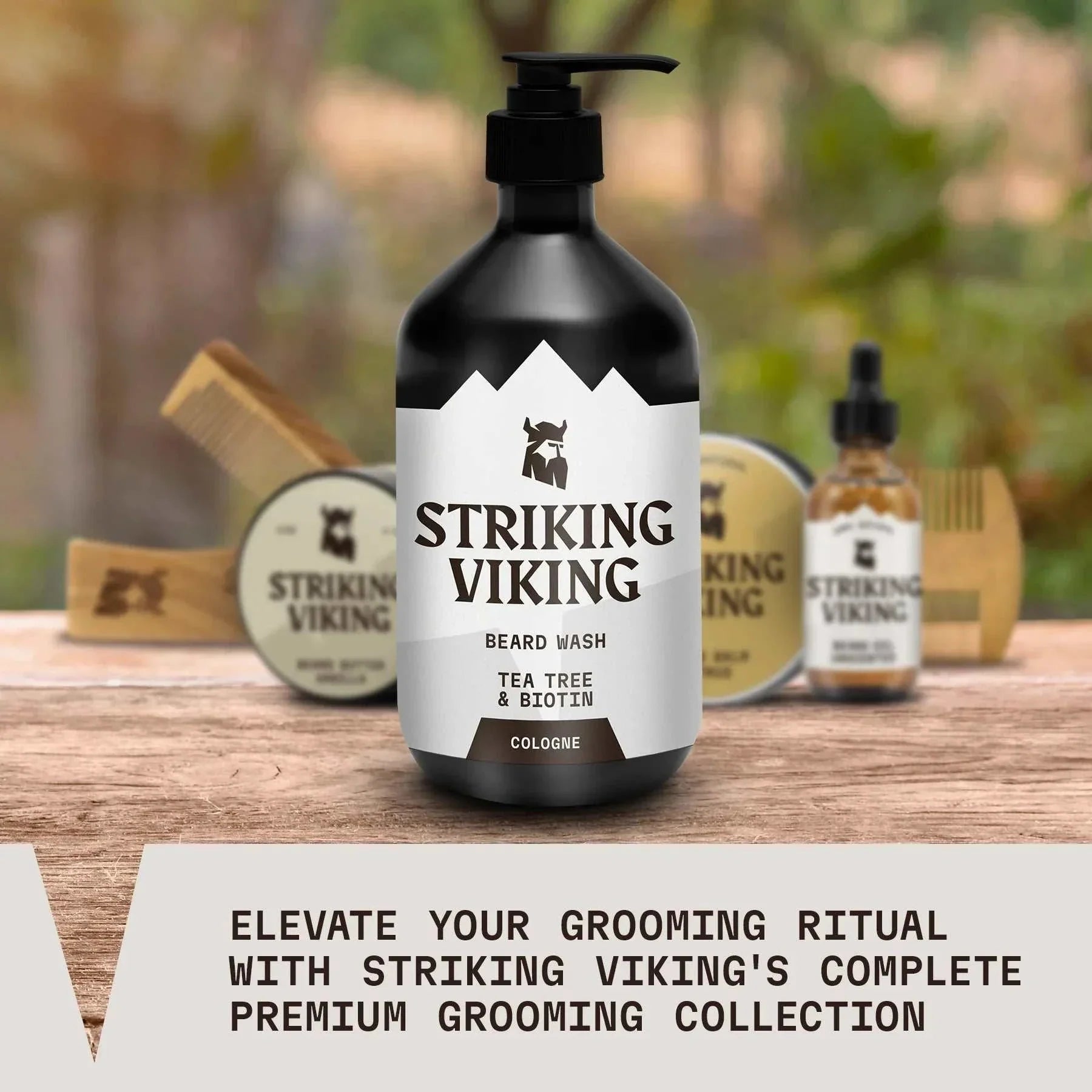 Beard Wash Cologne - Tea Tree & Biotin