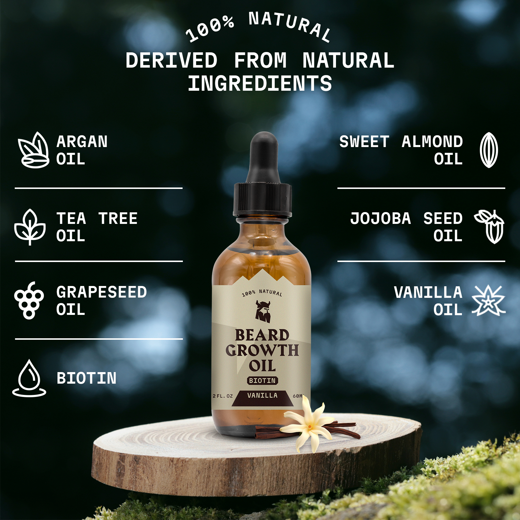 Beard Growth Kit - Vanilla