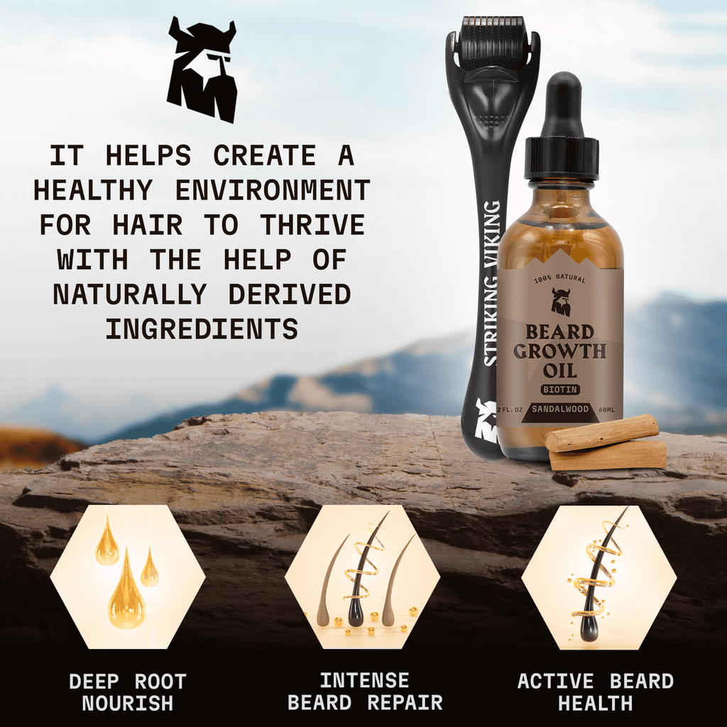 Beard Growth Kit - Sandalwood