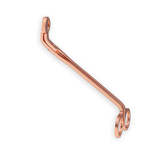ONTAKI Premium Candle Wick Trimmer in rose gold with ergonomic long-neck handle.